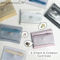 isshoni. card file + zipper case / Daigo