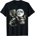Funny Frog Howling at Moon Vintage 90s Graphic T-Shirt Unisex T-shirt, Sweatshirt, Hoodie, Long Sleeve Tee