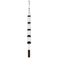 Black Vertical Metal Bell Wind Chime