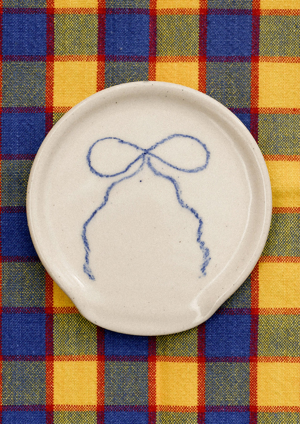 Bow Ceramic Spoon Rest