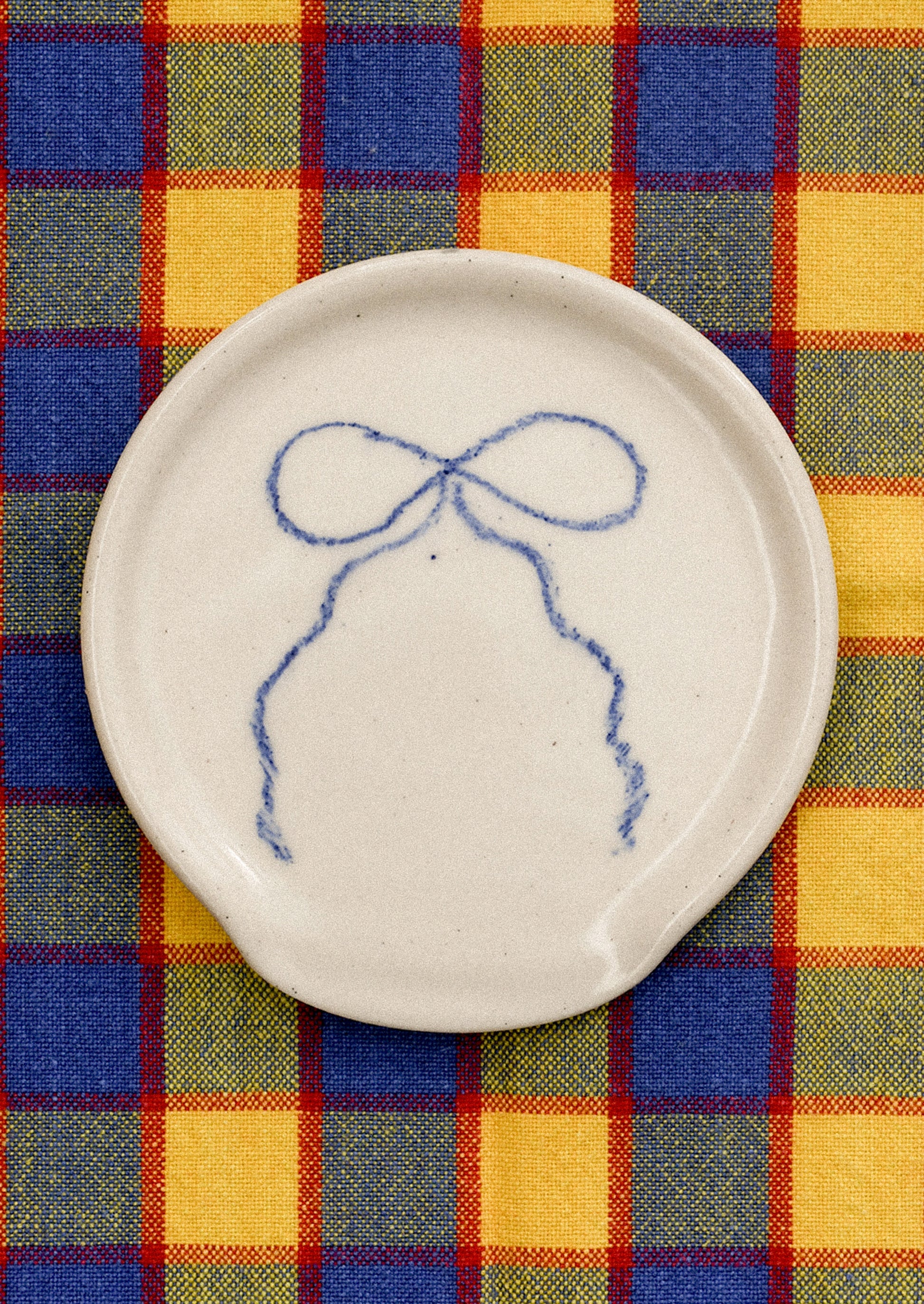 Bow Ceramic Spoon Rest