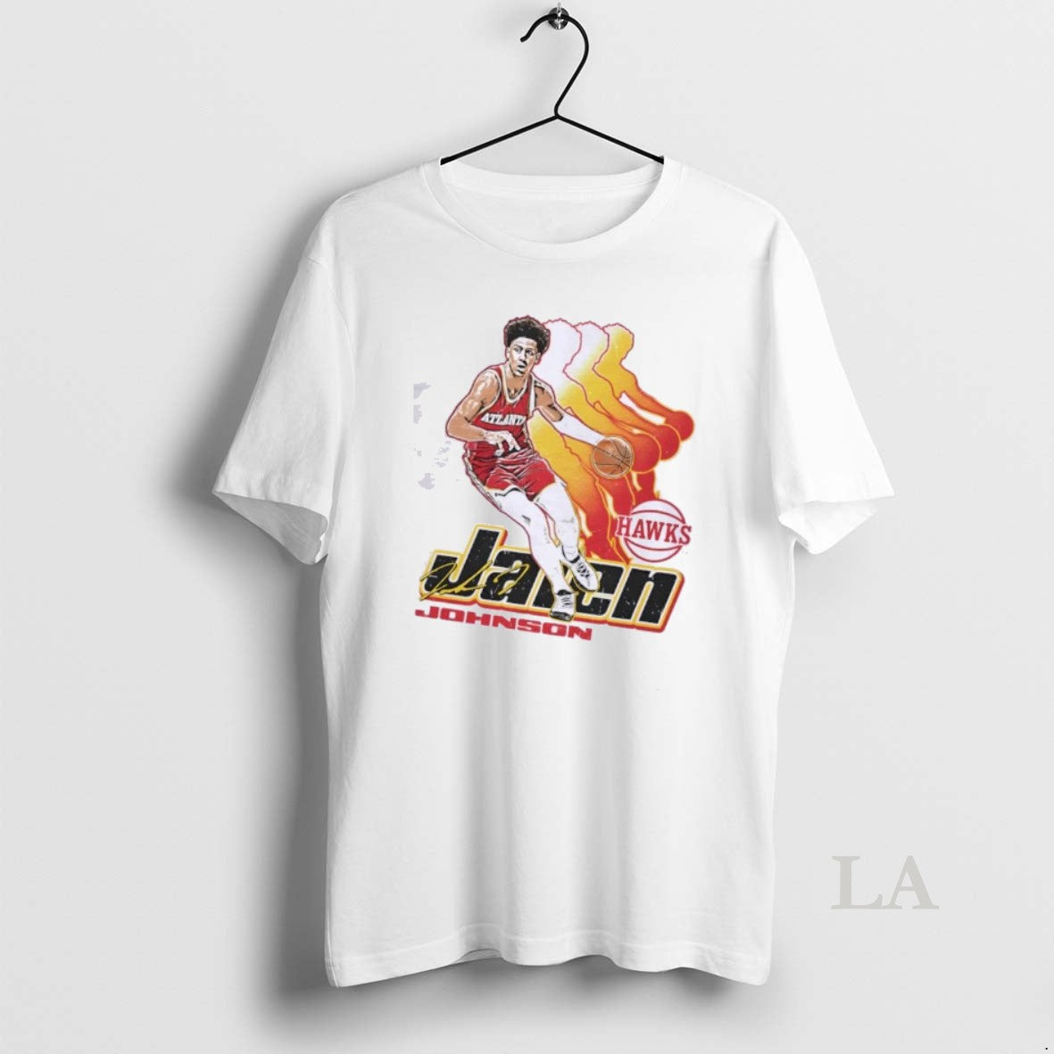 Original Jalen Johnson Atlanta Hawks Basketball Retro Signature Unisex T-shirt, Sweatshirt, Hoodie, Long Sleeve Tee