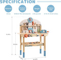 Wooden Tool Bench Set - 41 Pieces