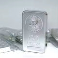 1 Pcs Non Magnetic Sunshine Minting American Bar 5 OZ Silver Plated Badge Collectible Decoration Bar