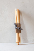 Cone Taper Beeswax Candles