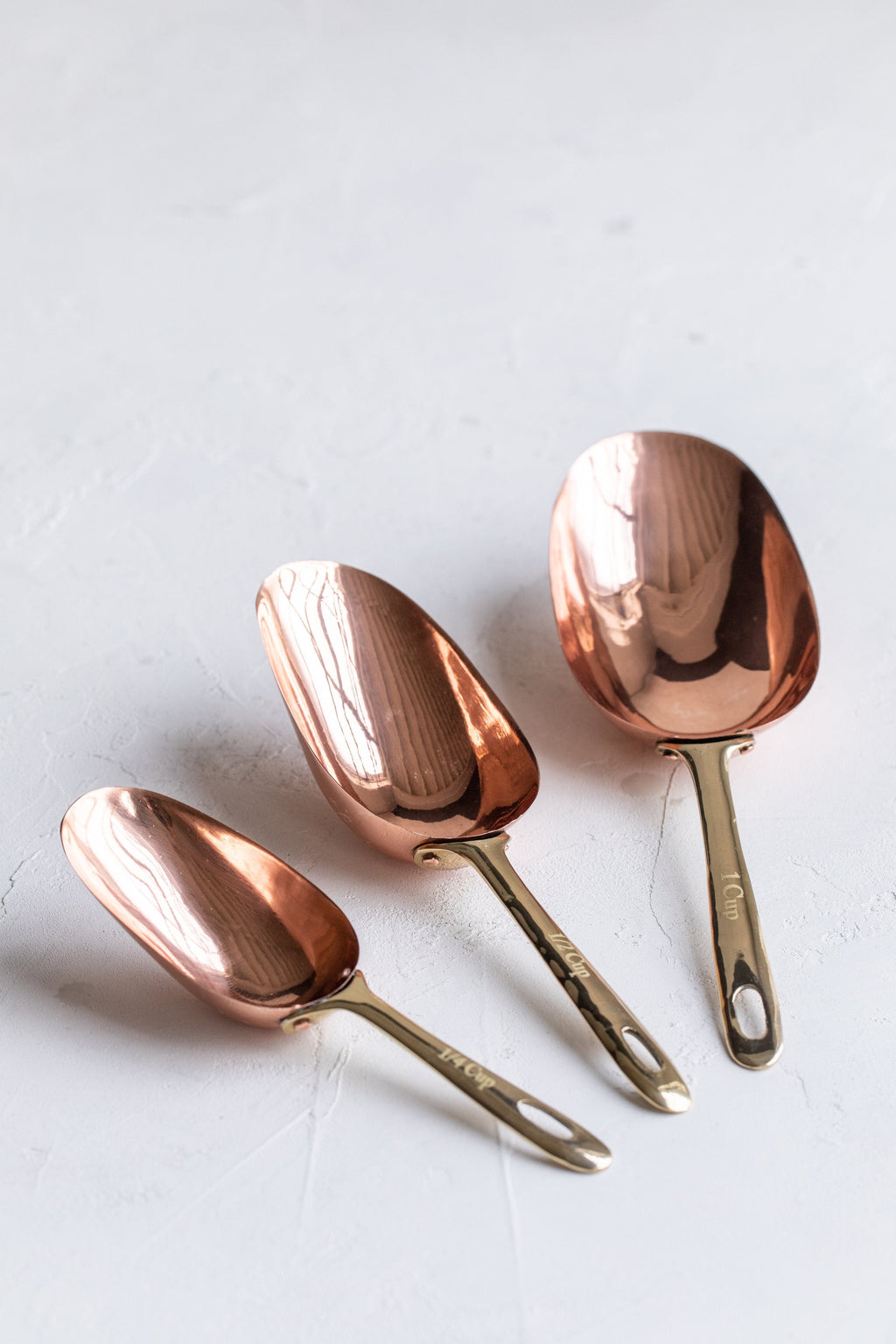 Copper Measuring Scoops