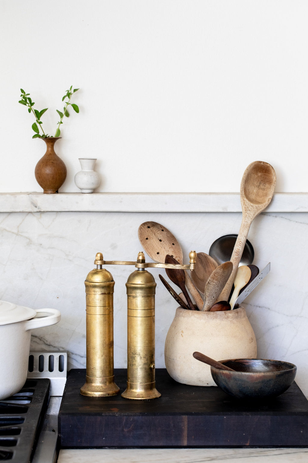 Brass Salt and Pepper Mill