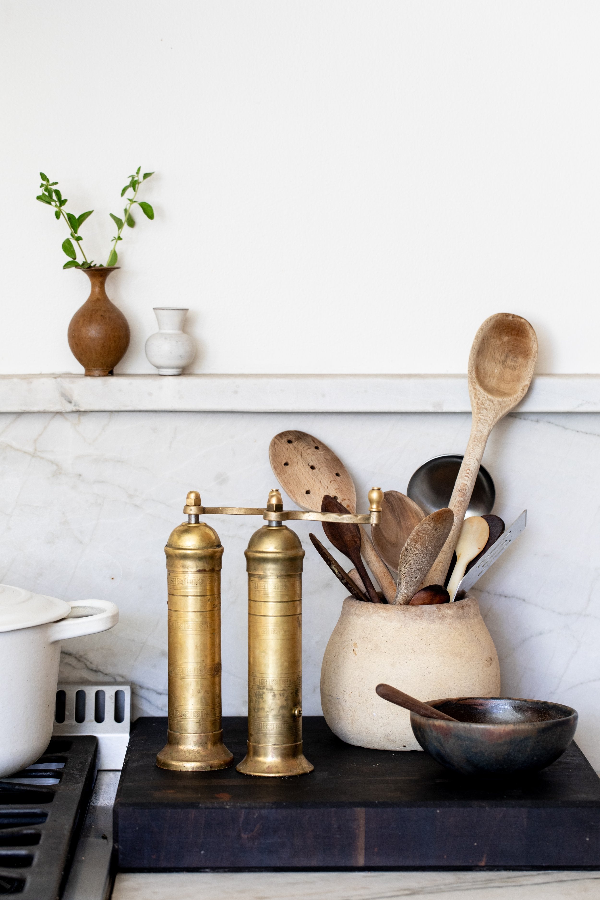 Brass Salt and Pepper Mill