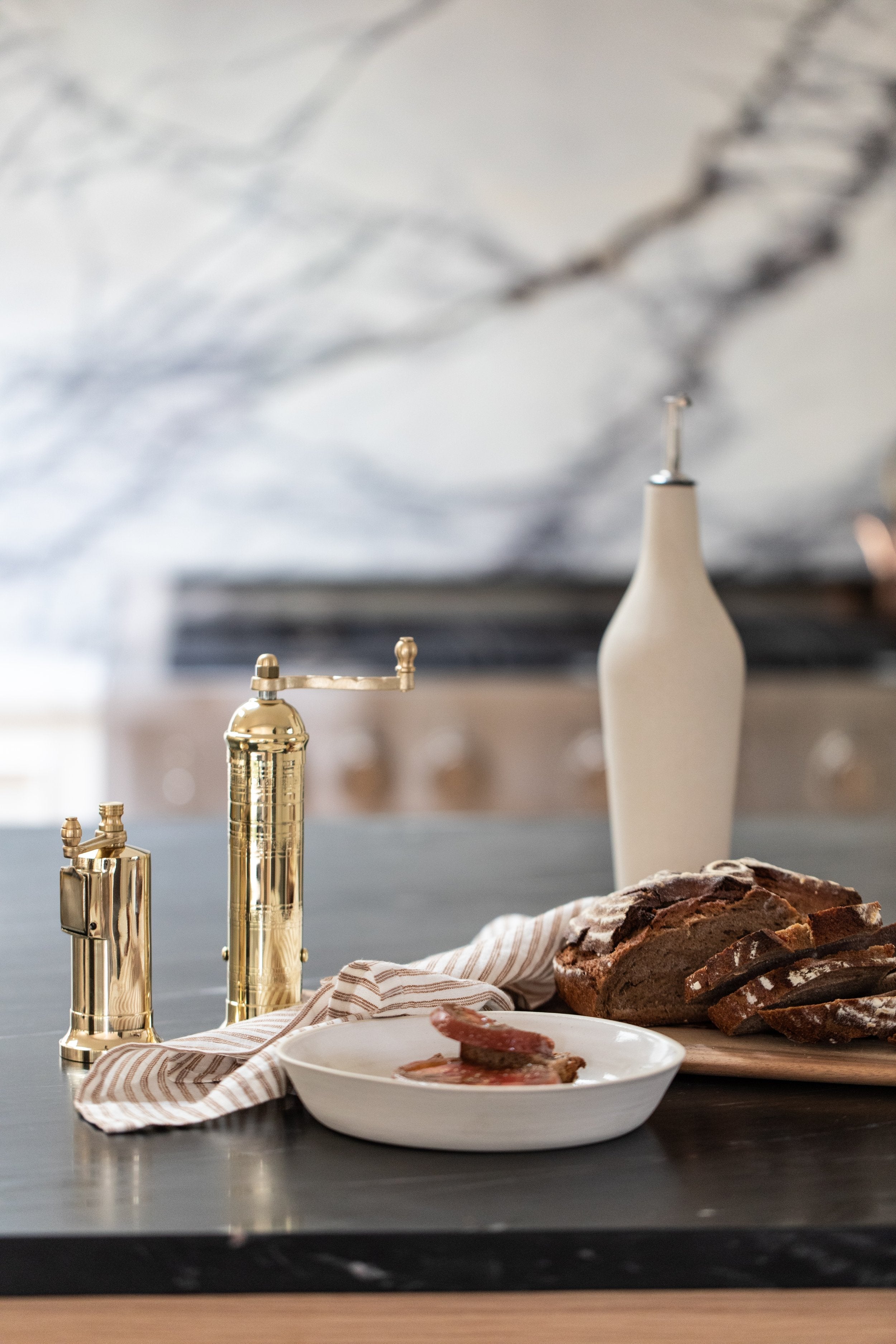 Brass Salt and Pepper Mill