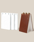 Leather Discbound Analog + 3 Refills