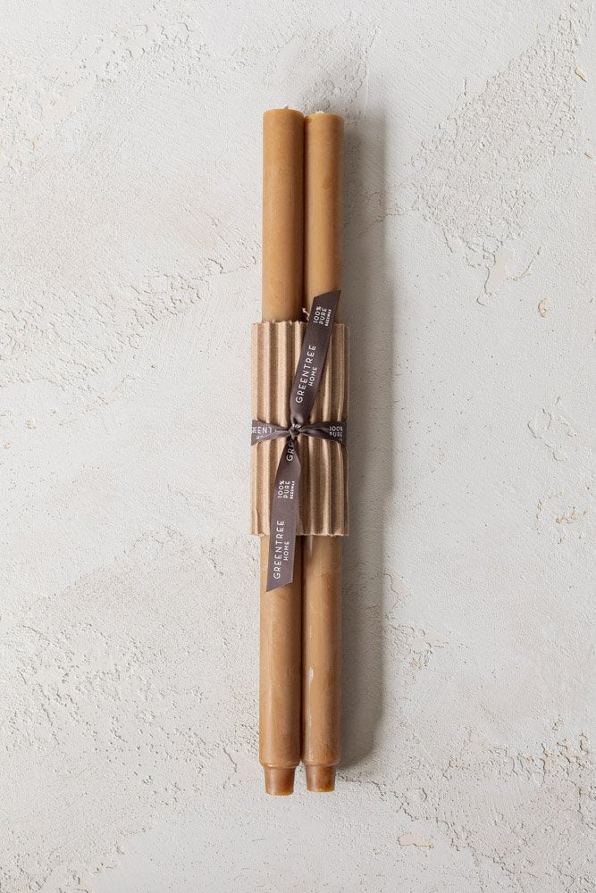 Beeswax Church Tapers 18"
