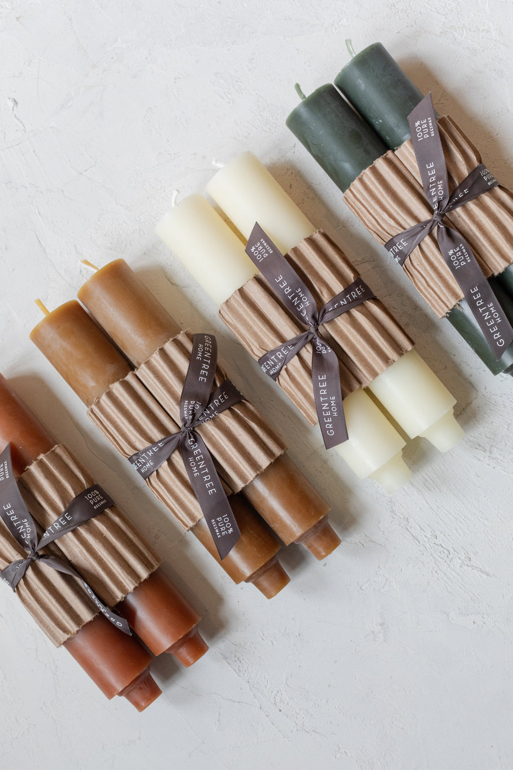 Column Beeswax Tapers