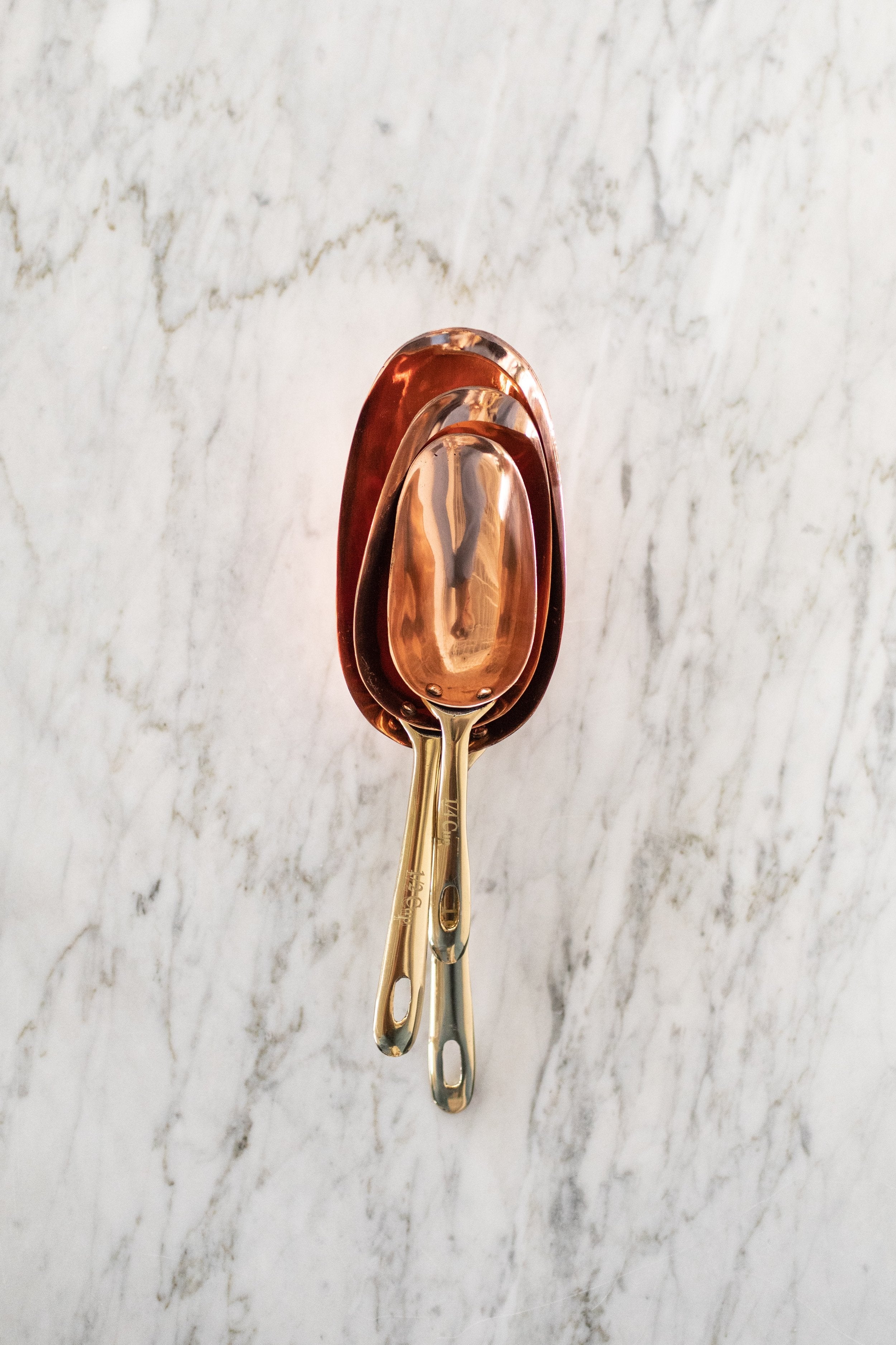 Copper Measuring Scoops