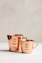 Copper Liquid Measuring Cups