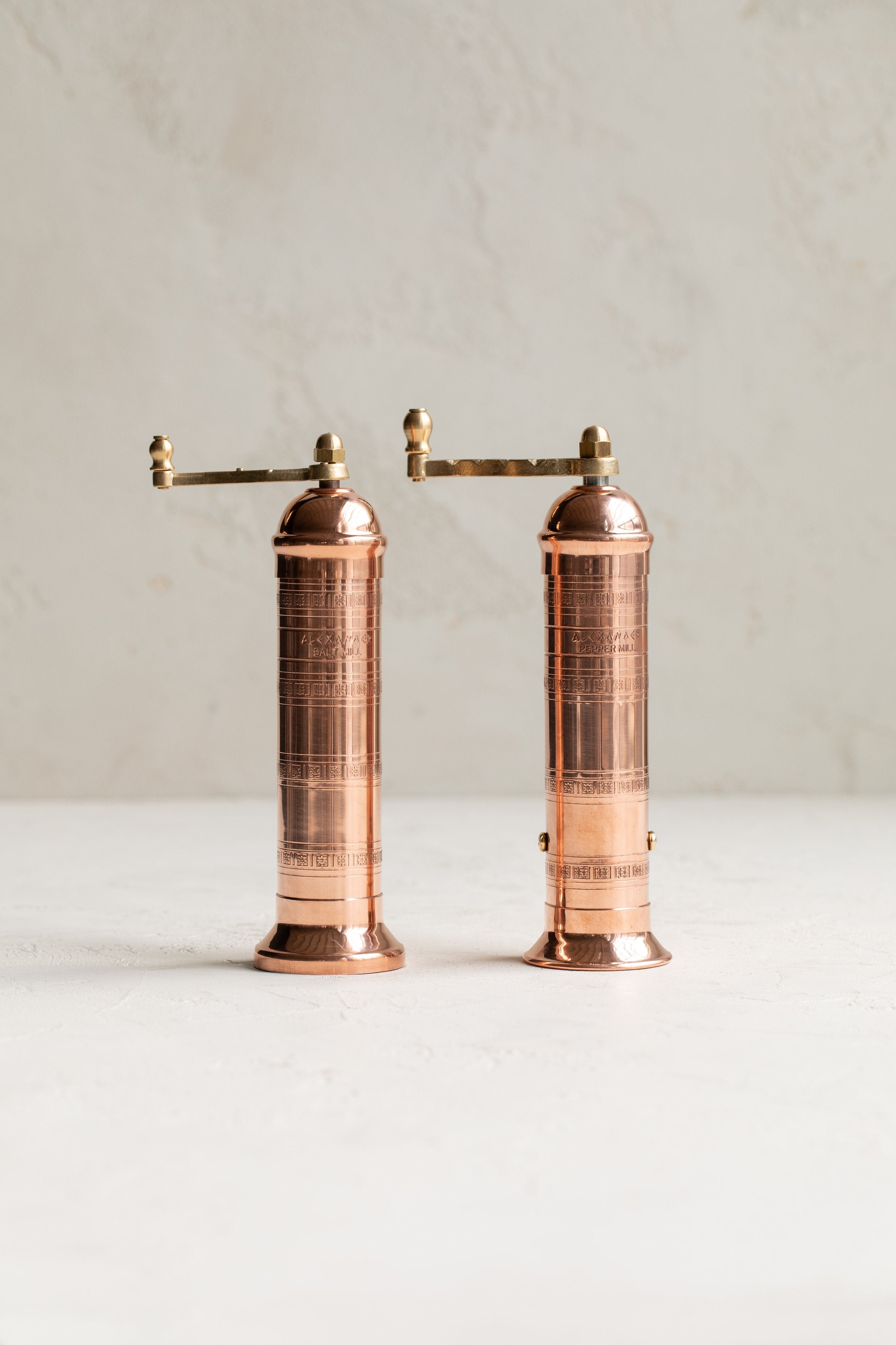 Copper Salt and Pepper Mill