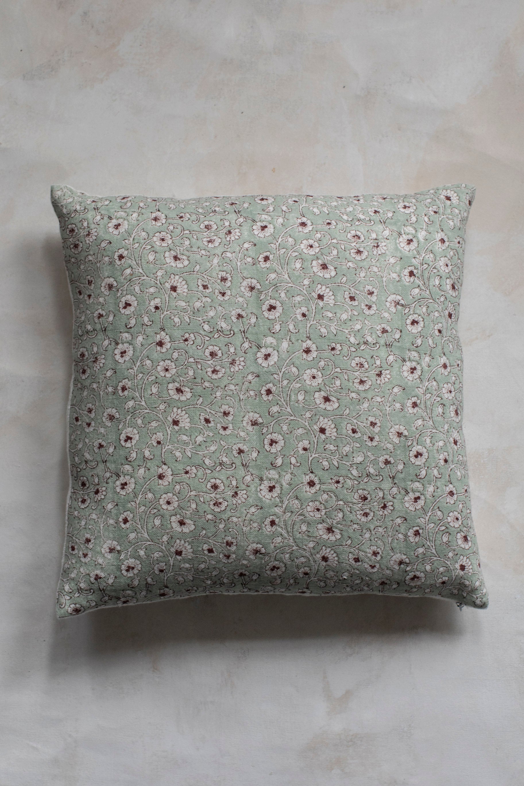 Keya Ruby Linen Pillow