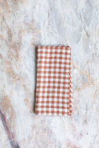Gingham Linen Napkin