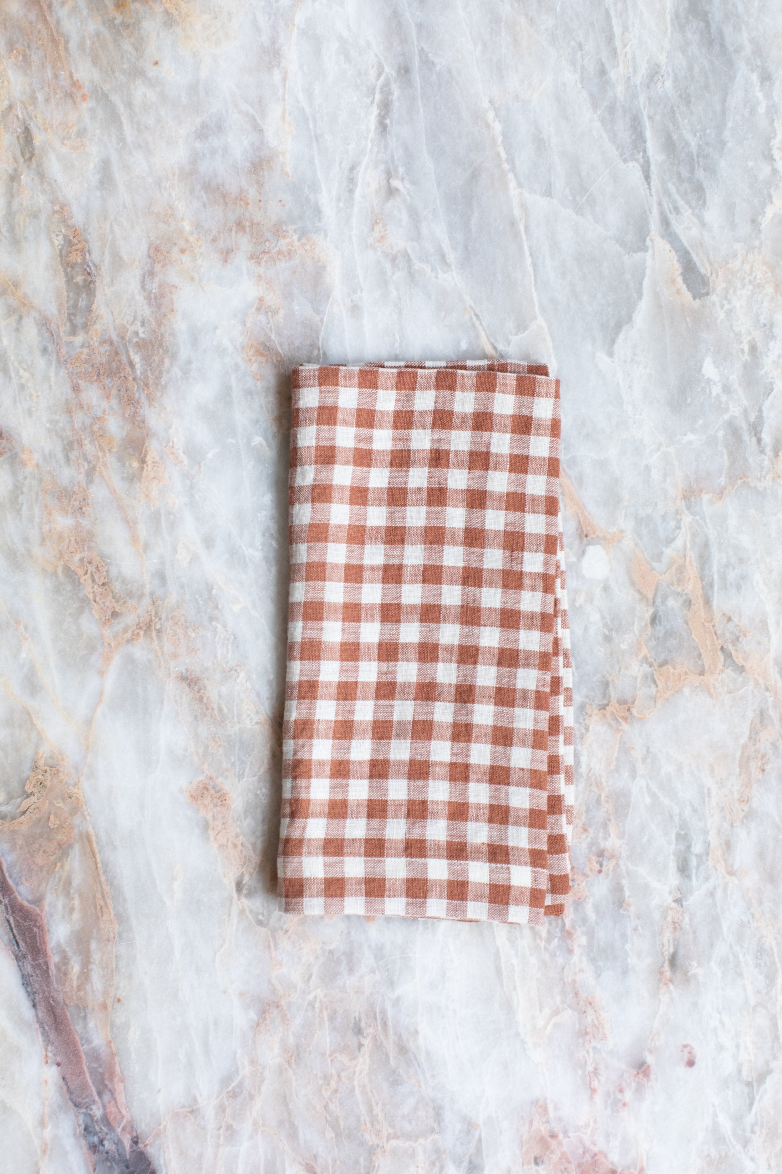 Gingham Linen Napkin