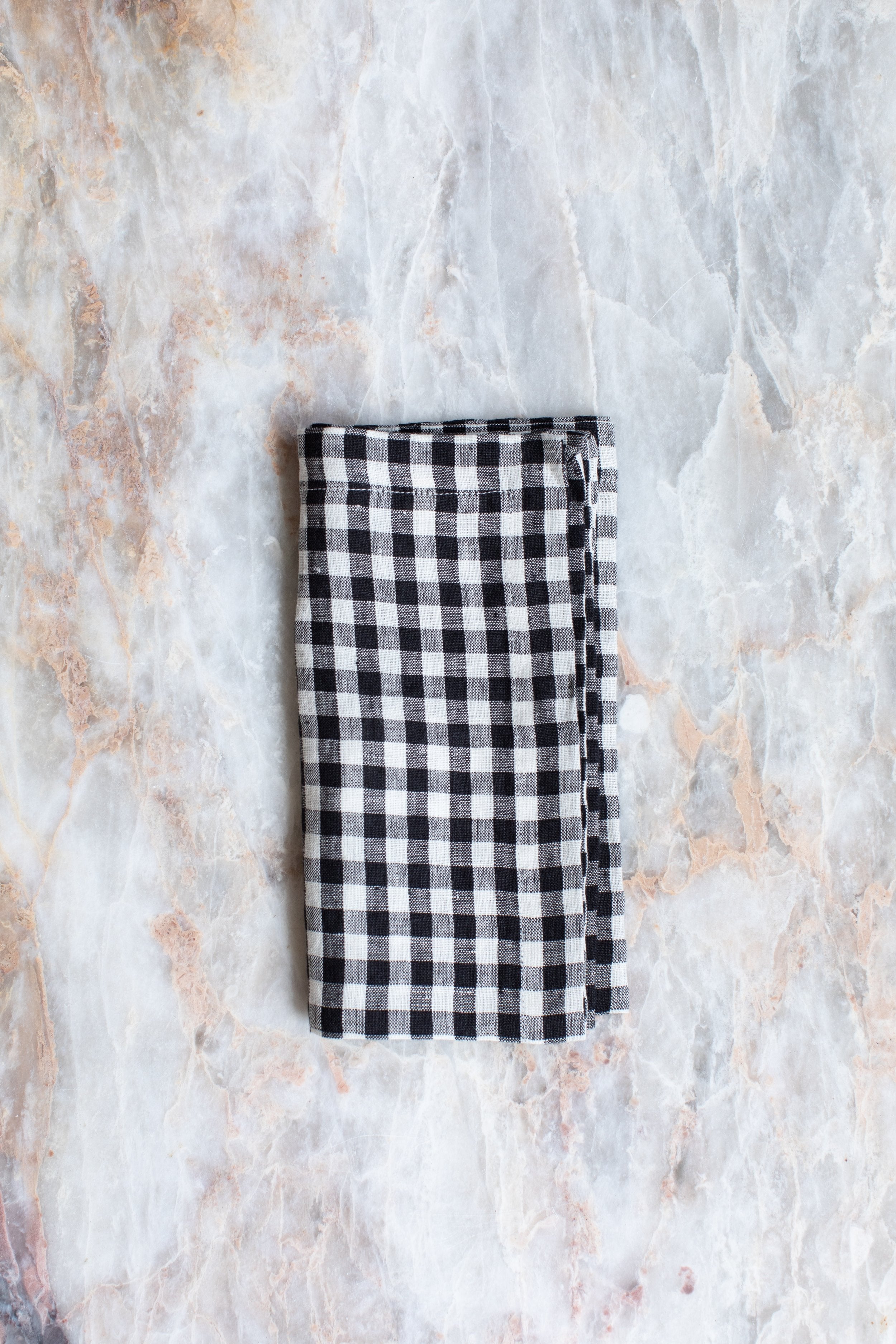 Gingham Linen Napkin
