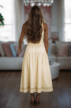 Waverly Vest Top - Light Yellow