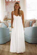 11:11 Maxi Dress -White