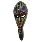 Artisan Made West Africa Sese Wood Mask 'Kimoni'