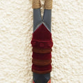 Hand Crafted Ofram Wood and Jute Mask 'Sarkin Kofar Nayibawa'