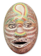 Congolese wood African mask 'Kasai River God'