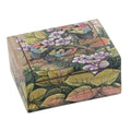 Unique Floral Jewelry Box 'Butterfly Garden'