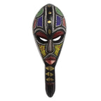Artisan Made West Africa Sese Wood Mask 'Kimoni'
