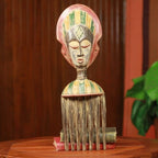 African Comb Mask 'Akan Comb'