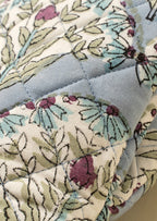 Floral Block Print Oven Mitt