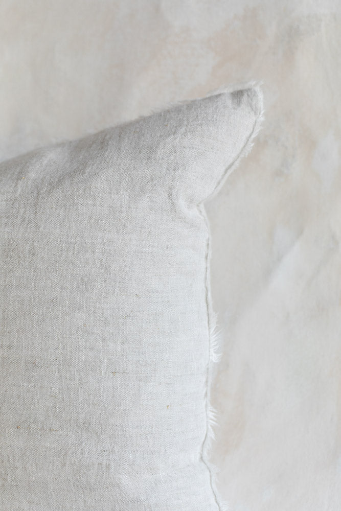 Lina Linen Pillow - Chambray