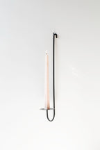 Single Arm Candle Holder - Iron