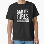 Dad of girls Shirt. Funny Dad joke Shirt. Father's day Shirt. Funny Dad Sticker. Dad Socks. Gift for Father. Funny Husband Shirt. Gift for him. Papa Shirt. by Aknarin Thika