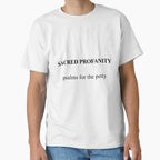 Sacred Profanity: Psalms for the Petty by birdspinestudio Unisex T-shirt, Sweatshirt, Hoodie, Long Sleeve Tee