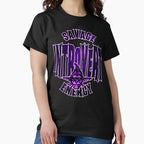 Savage Introvert Energy – Quiet but Savage Mood Badge Design by AreKreative Unisex T-shirt, Sweatshirt, Hoodie, Long Sleeve Tee