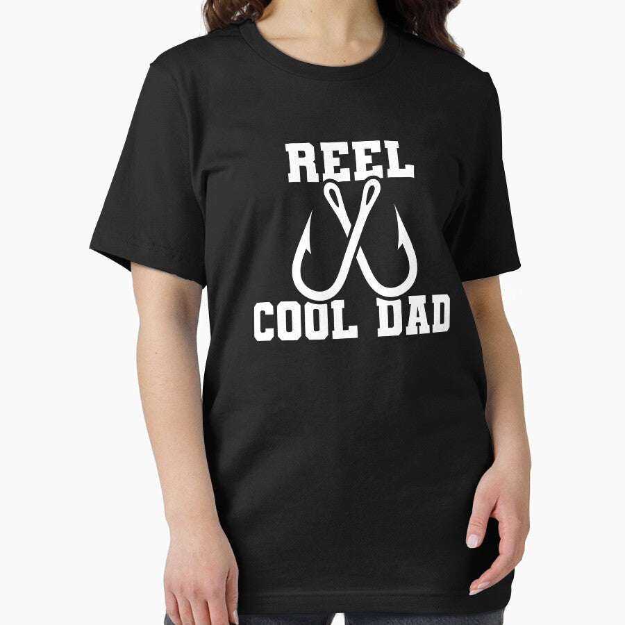Reel Cool Dad Shirt. Funny Dad joke Shirt. Father's day Shirt. Funny Dad Sticker. Dad Socks. Gift for Father. Funny Husband Shirt. Gift for him. Fishing Shirt. Papa Shirt. by Aknarin Thika