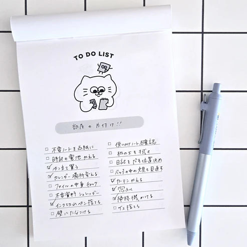 Mini TODO pad / ten's stationery original