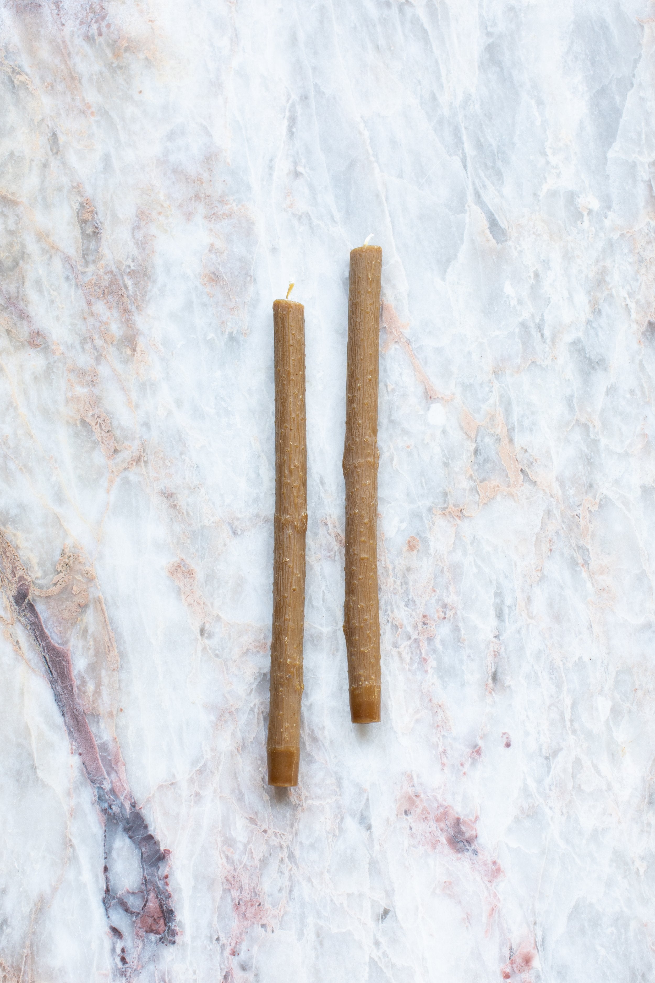 Twig Taper Beeswax Candles