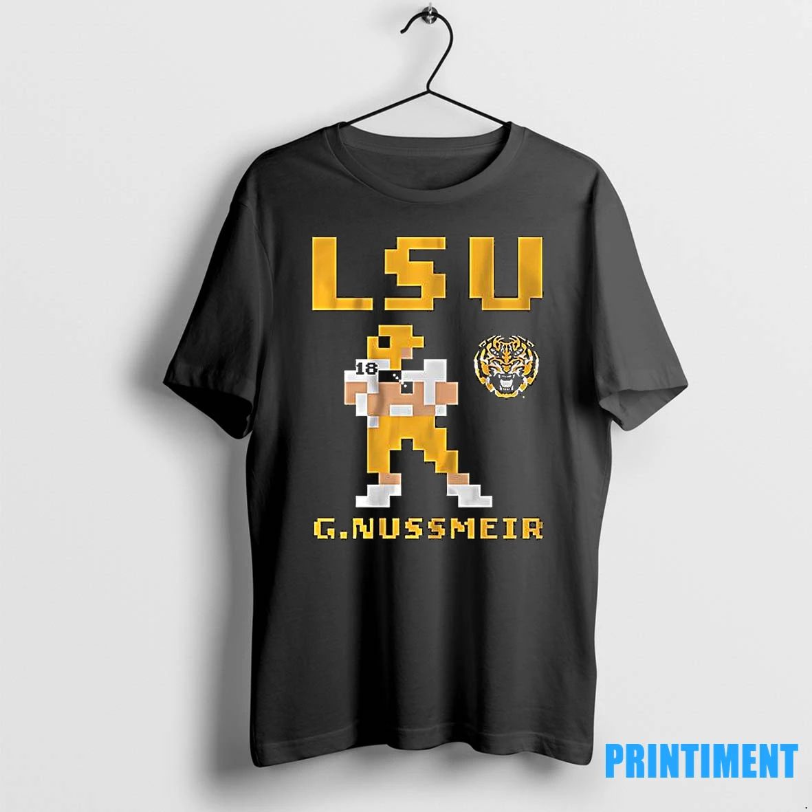 Lsu Football Garrett Nussmeier Retro Baller Video Games Tshirts Sweater Unisex T-shirt, Sweatshirt, Hoodie, Long Sleeve Tee